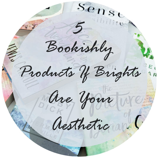 5 Bookishly Products If Brights Are Your Aesthetic