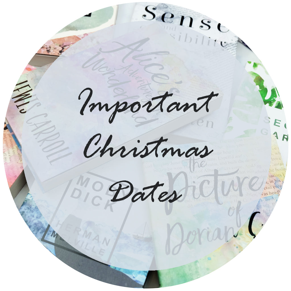 Important Dates! ✨