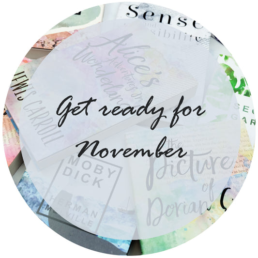 Get Ready For November - Literary Anniversaries