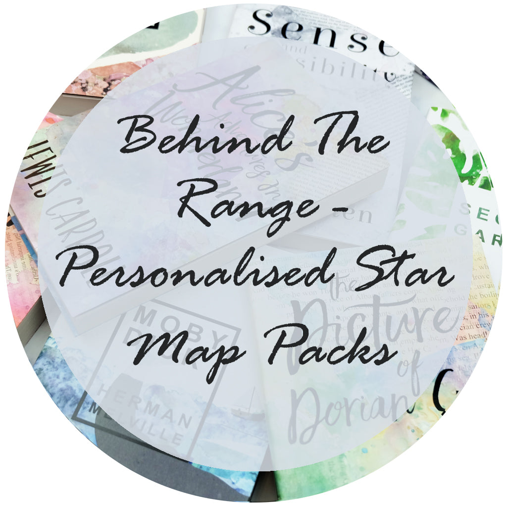 Behind The Range - Personalised Star Map Packs