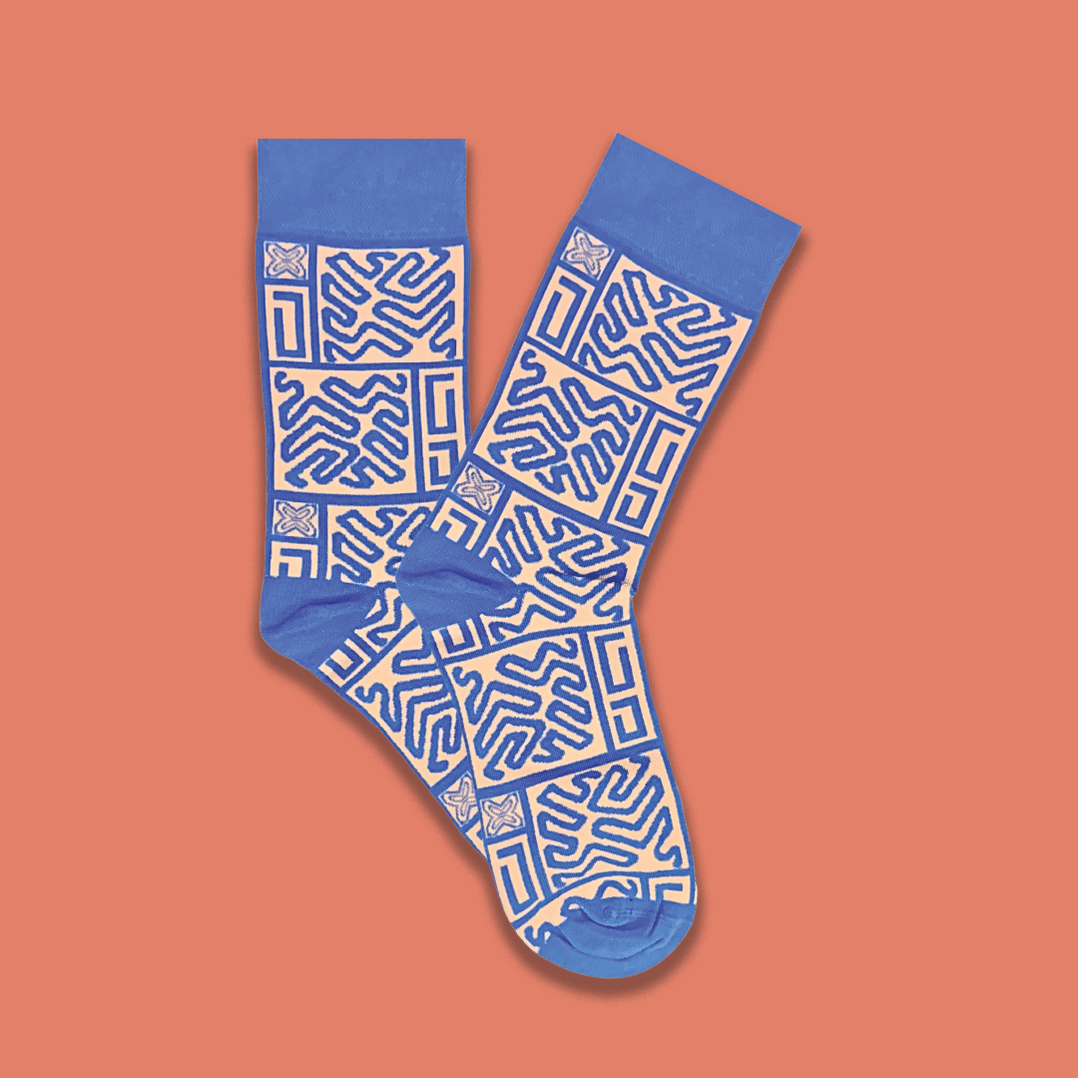 Afropop Socks | Kuba Pink - PACK OF 3