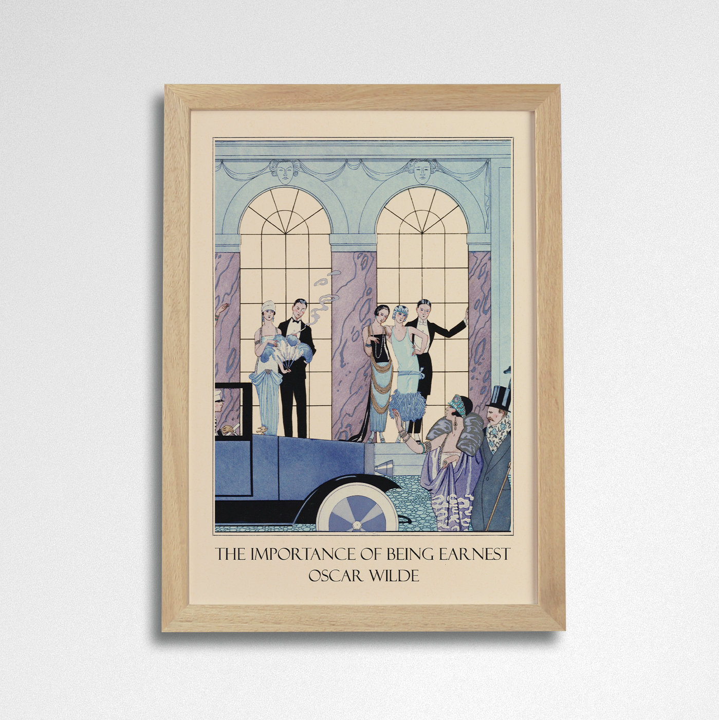 Pack of 2 - Classic Literature Art Poster Print - Importance of being Earnest