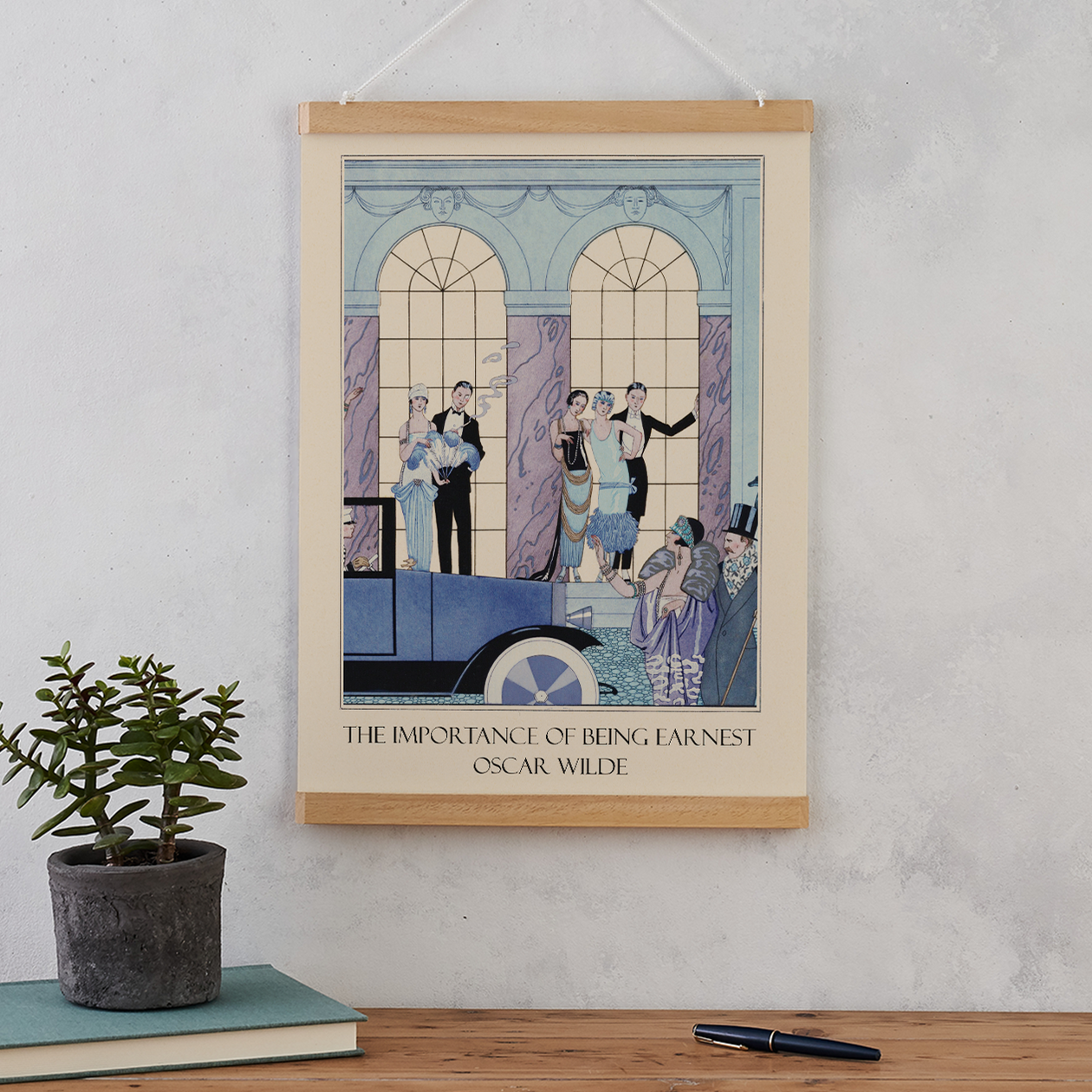 Pack of 2 - Classic Literature Art Poster Print - Importance of being Earnest