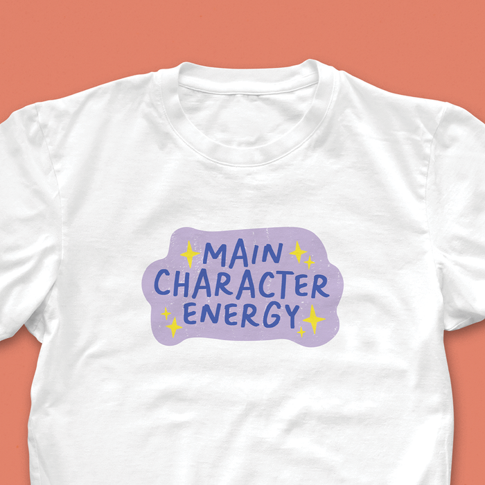 Pack of 12 - 'Main Character Energy' Bookish T-shirt