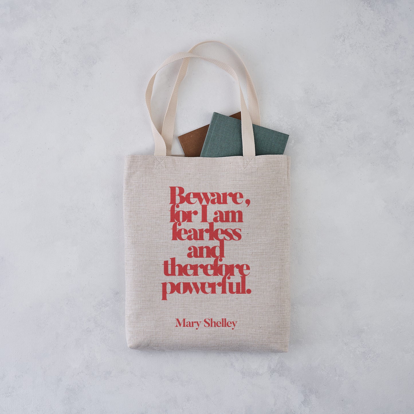 Pack of 4 - Tote Bag - Beware For I Am Fearless
