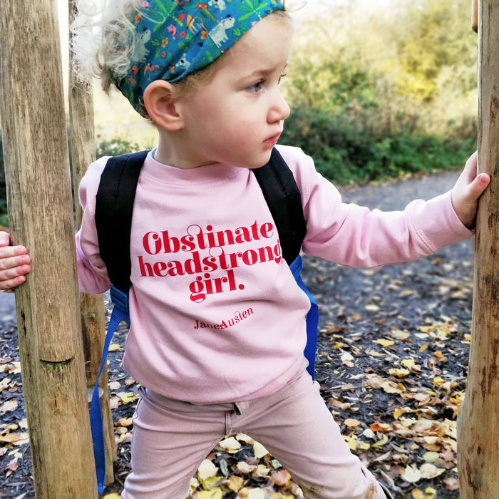 Pack of 12 - Kids "Obstinate Headstrong Girl" Bookish Austen Sweatshirt