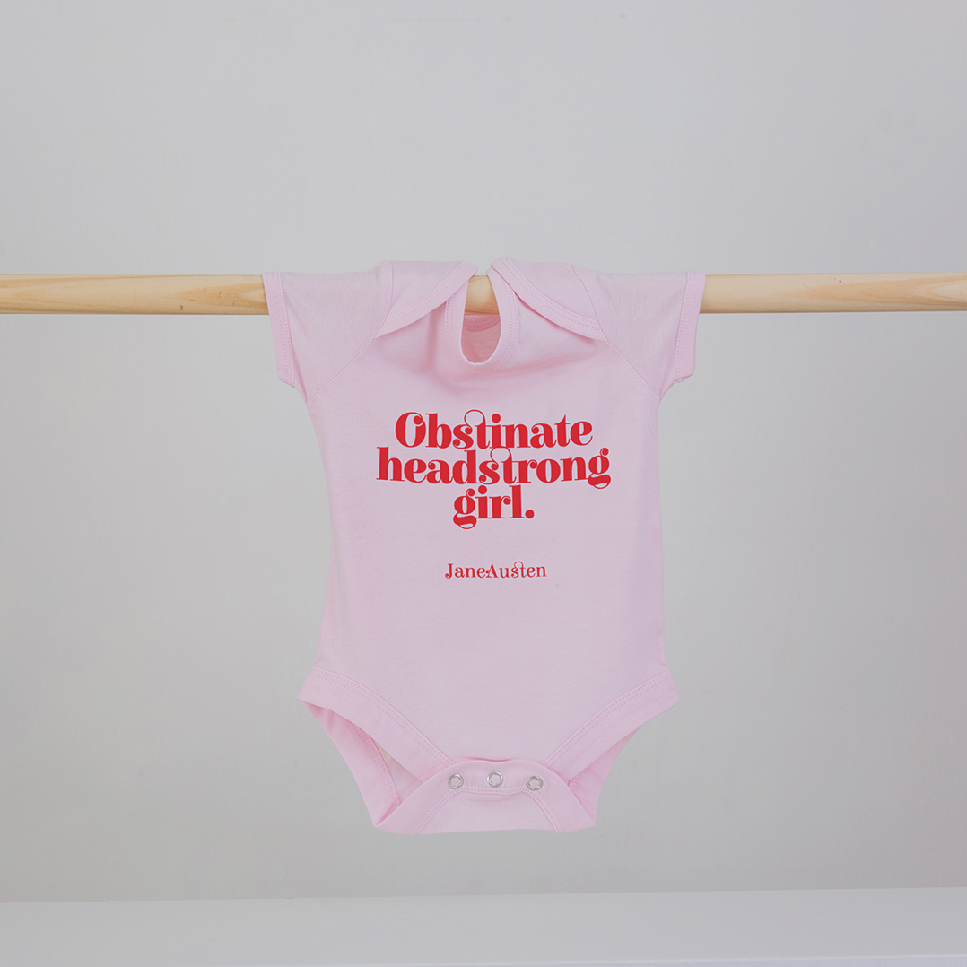 Pack of 12 - Obstinate Headstrong Girl Babygrow