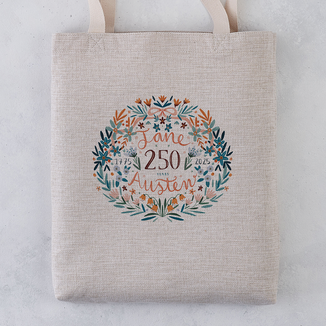 Pack of 4 - Tote Bag - Jane Austen 250th Anniversary