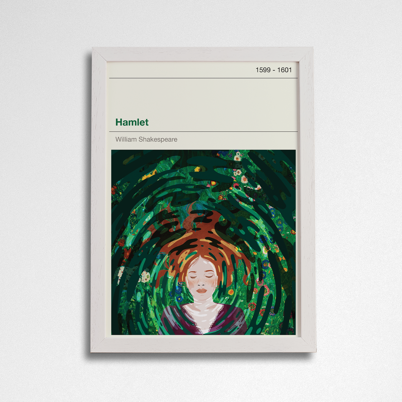 Pack of 2 - Hamlet - Law & Moore X Bookishly Collaboration Print