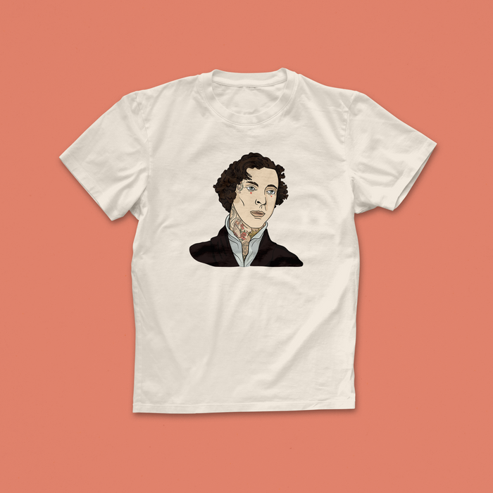 Pack of 12 - Tattooed Author - Lewis Carroll T-shirt