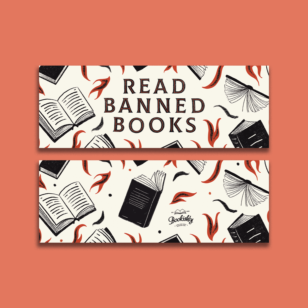 Pack of 10 Read Banned Books Bookmark