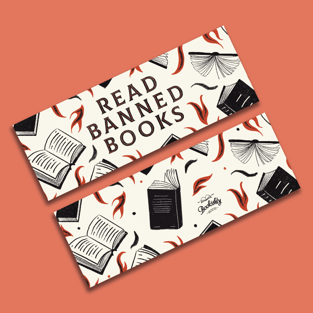 Pack of 10 Read Banned Books Bookmark