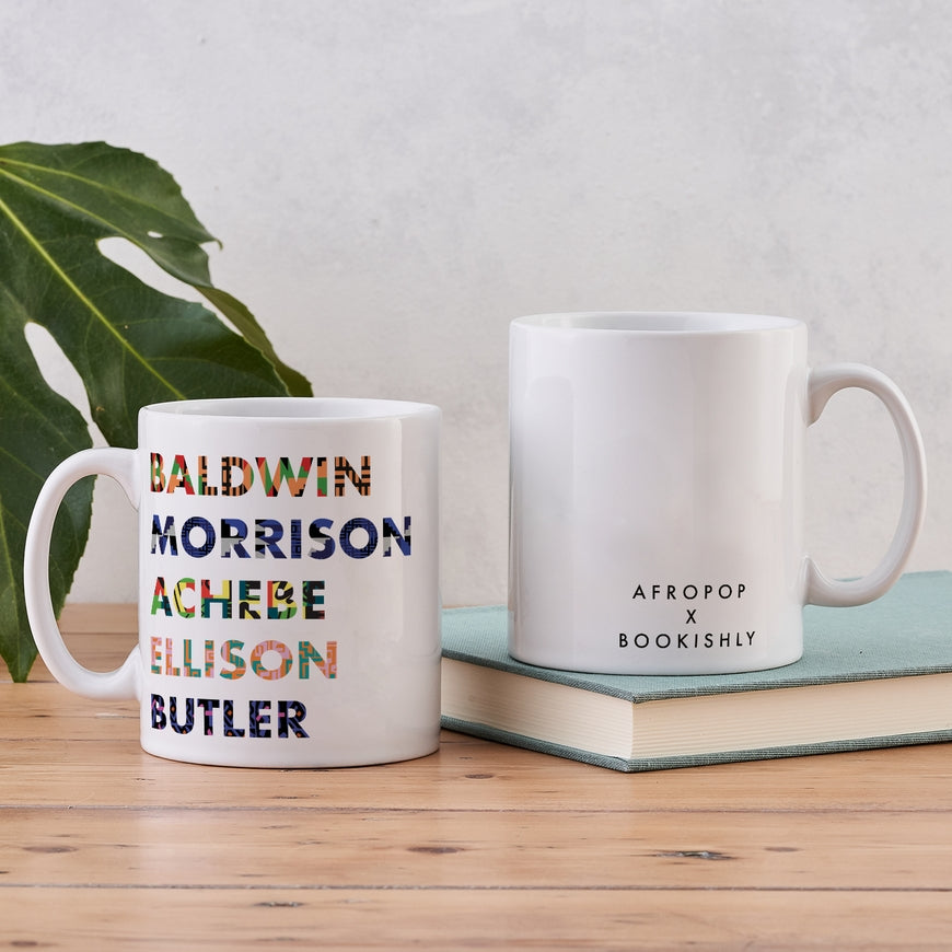Pack of 6 - List of Black Authors Mug - Afropop X Bookishly
