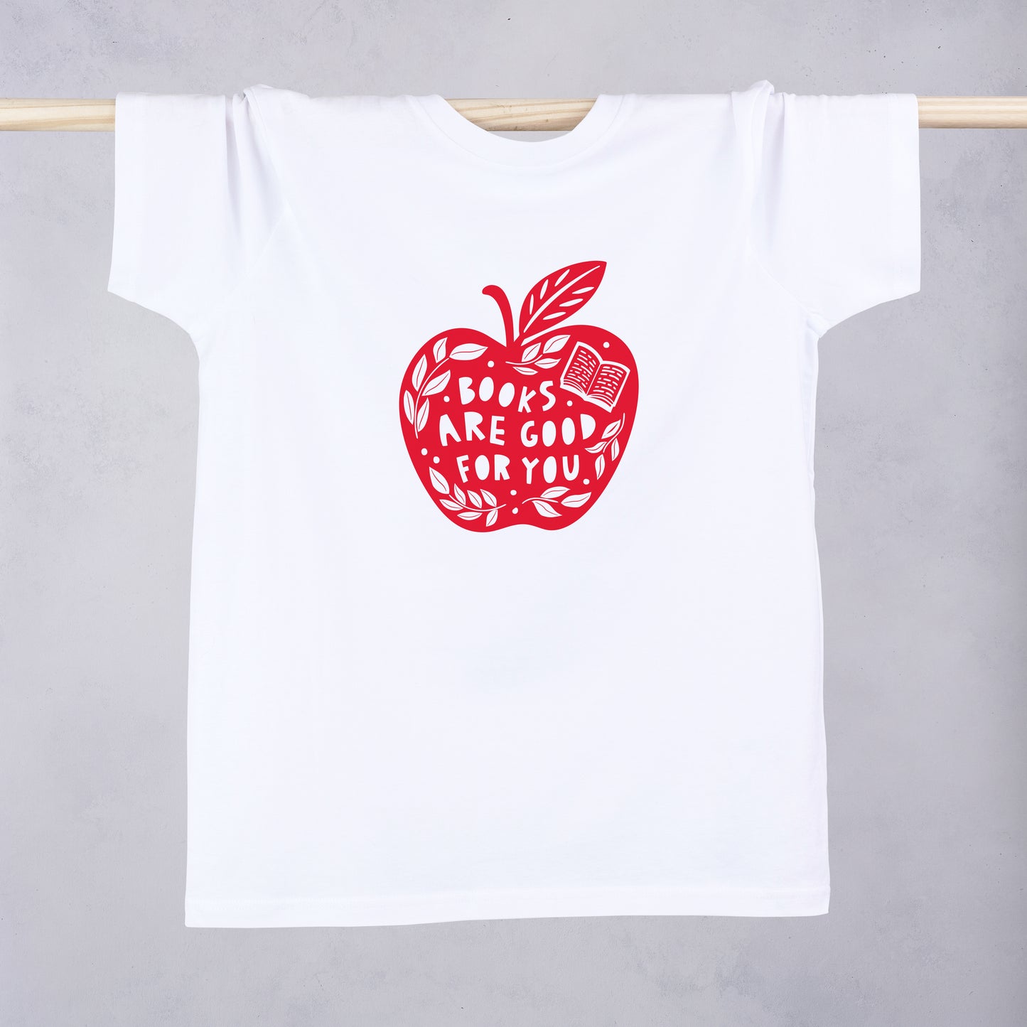 Pack of 12 - Books are good for you - Literary Activist T-shirt
