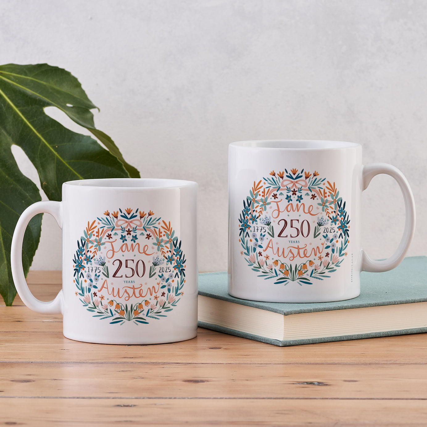 Pack of 6 - Mug - Jane Austen 250th Anniversary