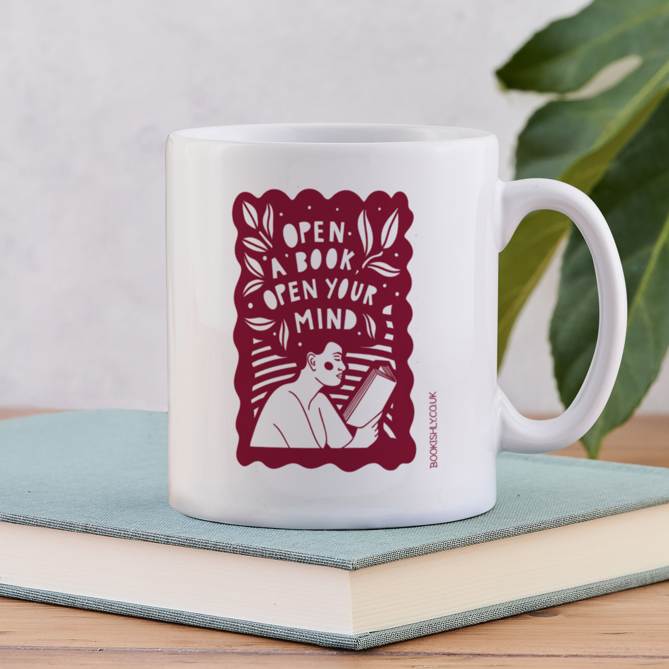 Pack of 6 - Open a Book, Open your Mind - Literary Mug