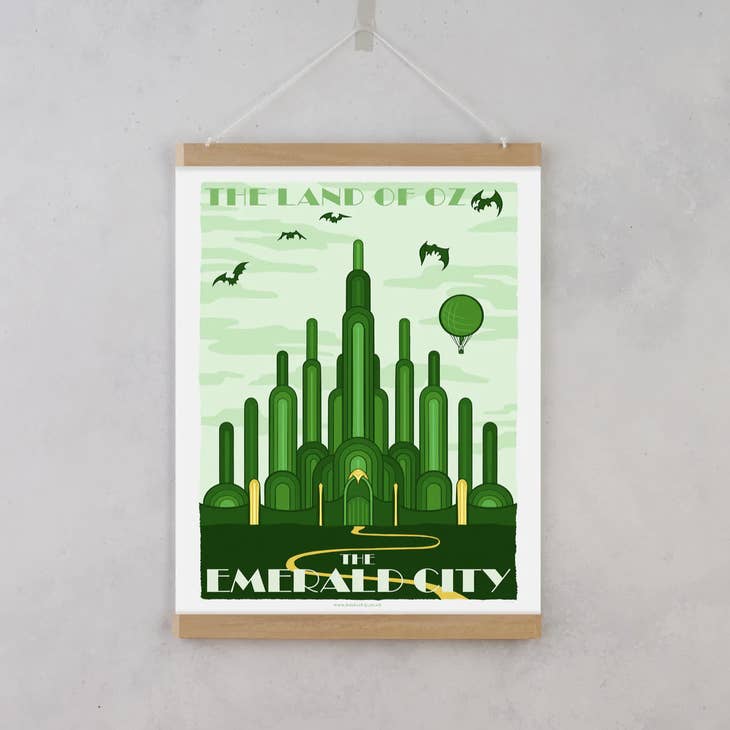 Fictional Travel Posters - Variety Pack of 12