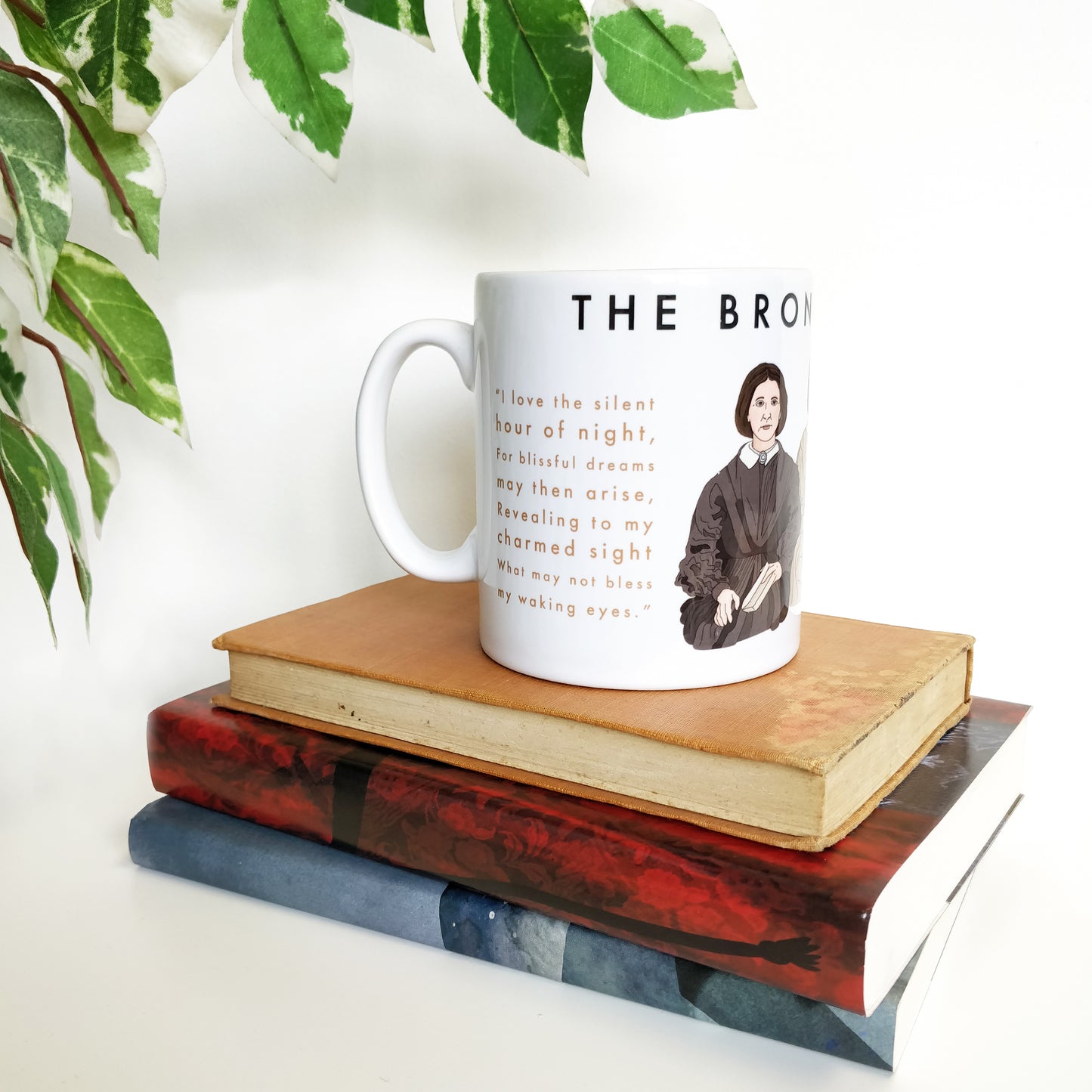 Pack of 6 - Author Mug - Bronte Sisters