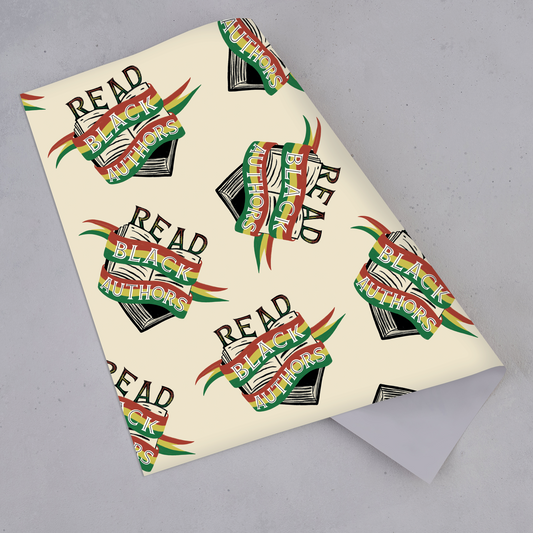 100 Gift Wrap Sheets - Read Black Authors