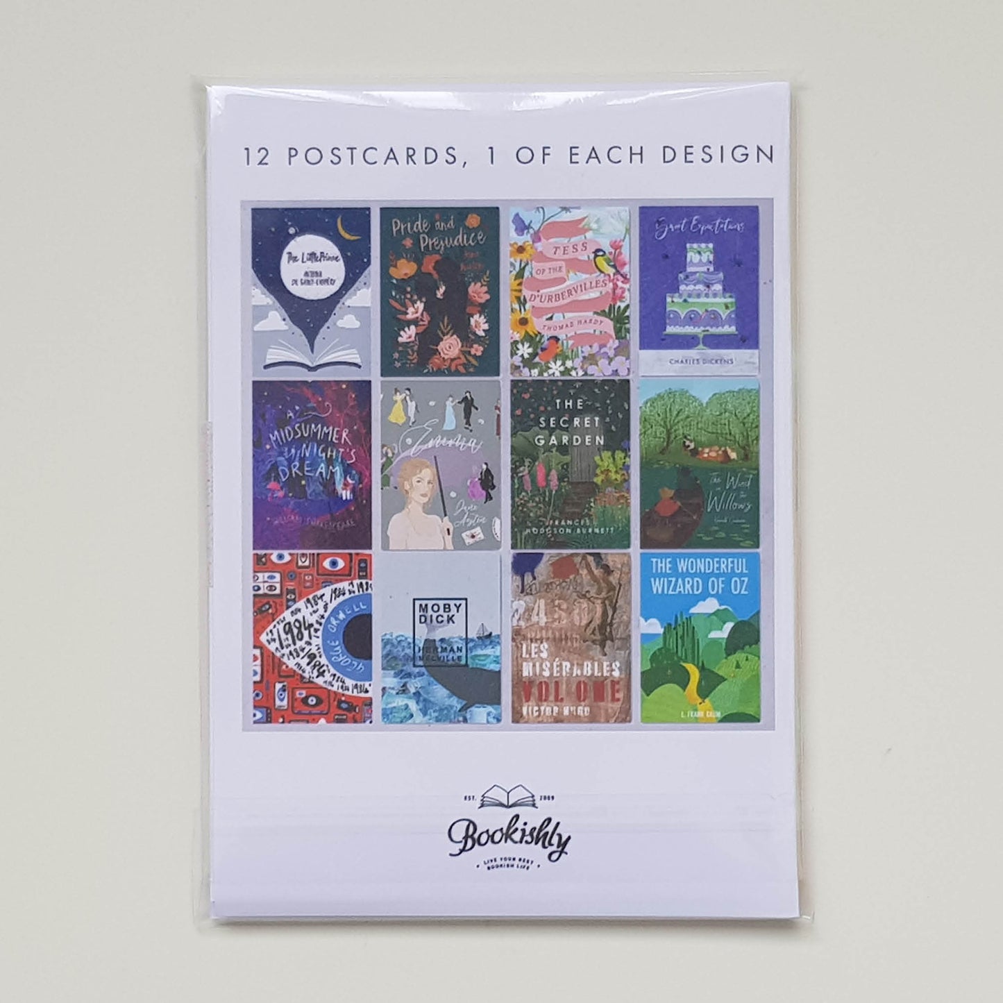 Classic Book Cover - 12 Postcards (2021 Edition)