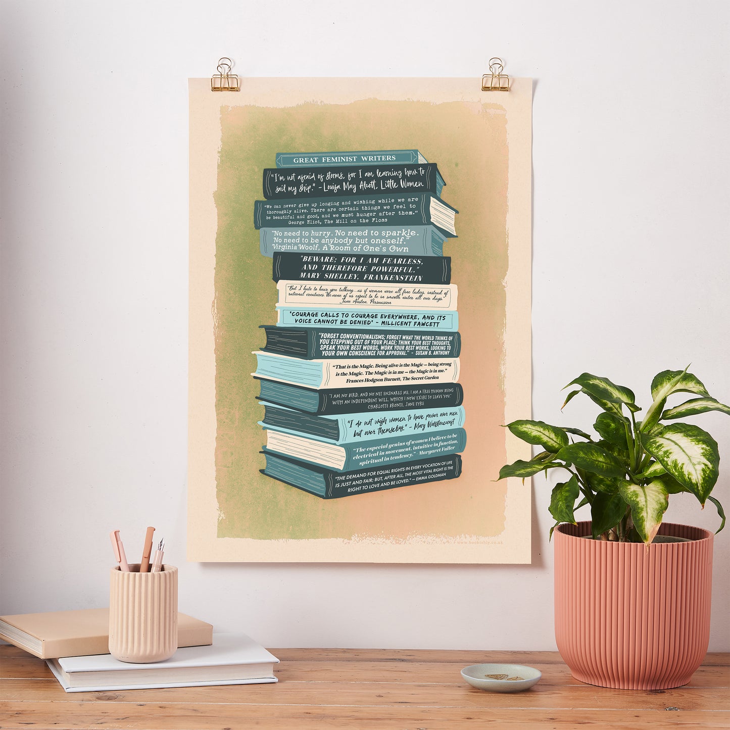 Feminist Quotes Poster