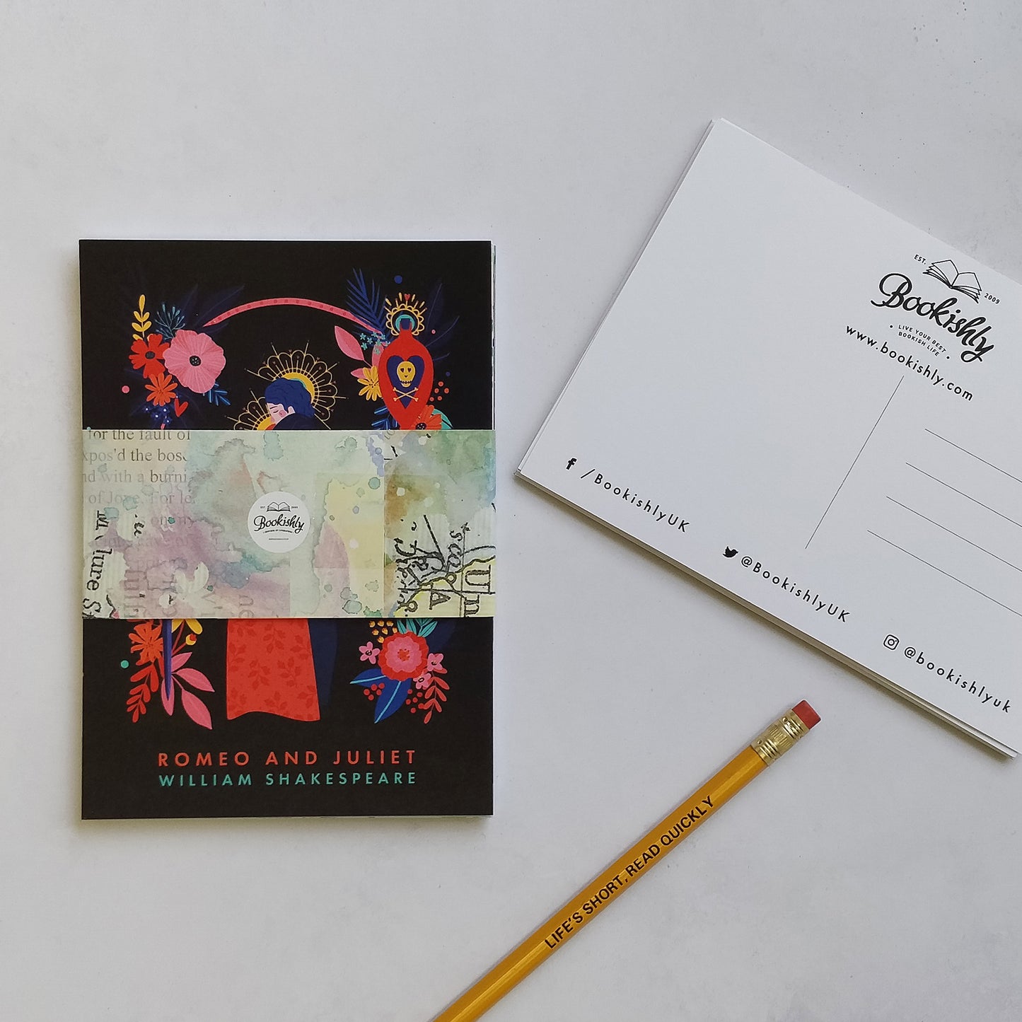Beautiful Book Covers - 12 Postcard Set