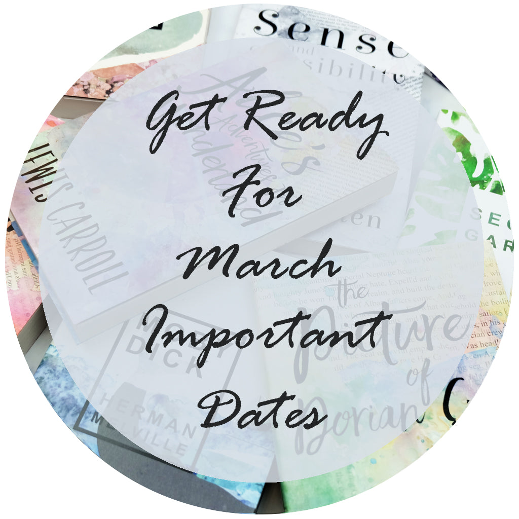 Get Ready For March! Dates For Your Diary.