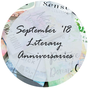 Get Ready For September - Literary Anniversaries