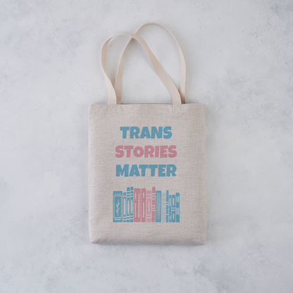 Pack of 4 - Trans Stories Matter Tote – Trans Pride Bookshop Tote