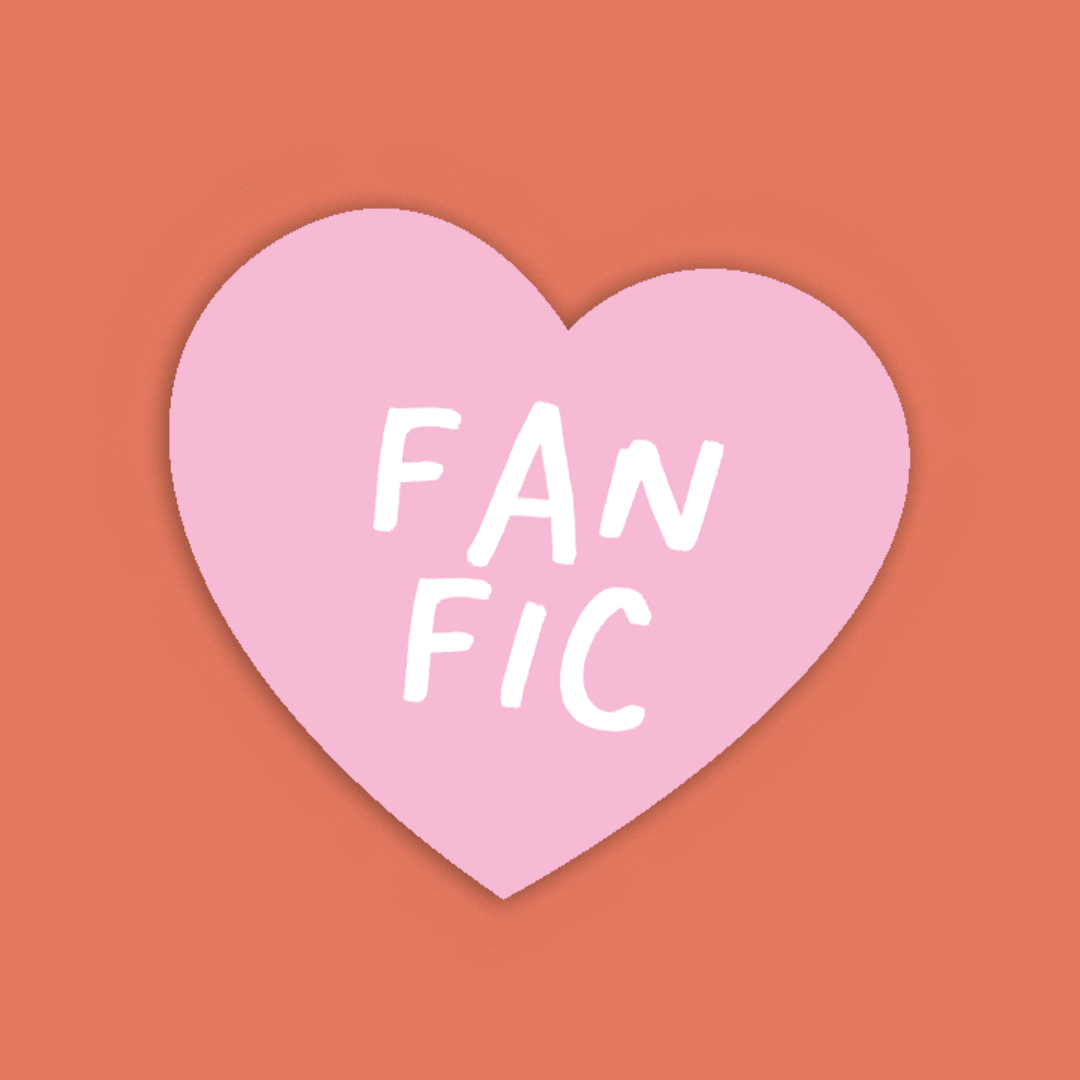 Pack of 10 - Bookish Sticker - Fan Fic