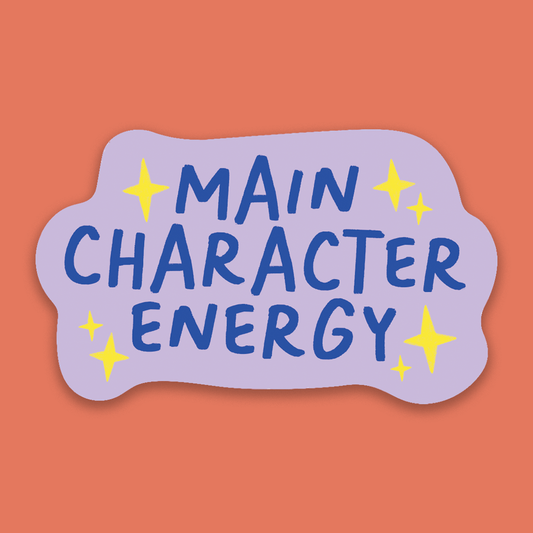 Pack of 10 - Bookish Sticker - Main Character Energy