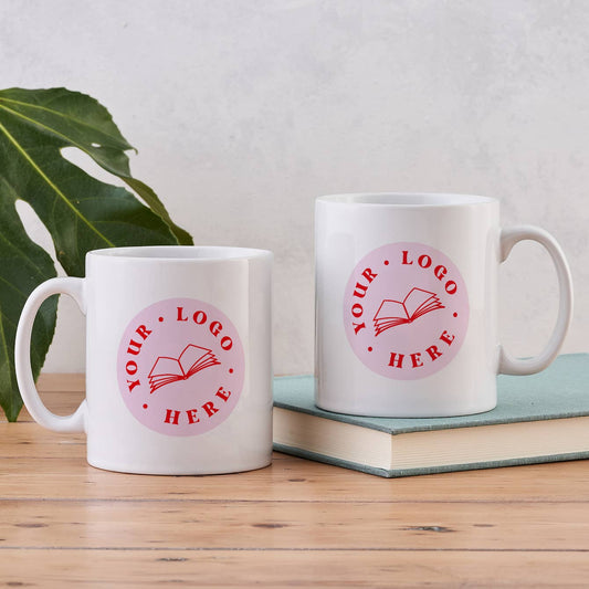 Pack of 6 - Custom Mug with Your Logo or Design