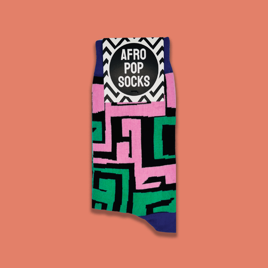 Afropop Socks | Street Life - PACK OF 3