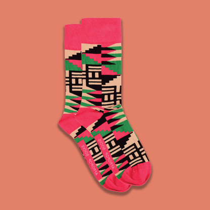 Afropop Socks | Scholar - PACK OF 3