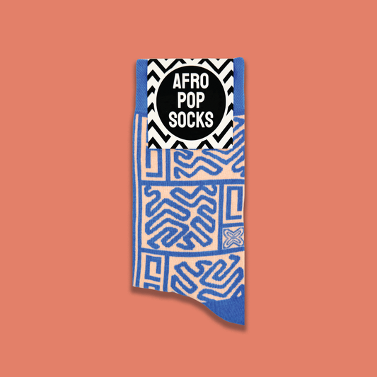 Afropop Socks | Kuba Pink - PACK OF 3