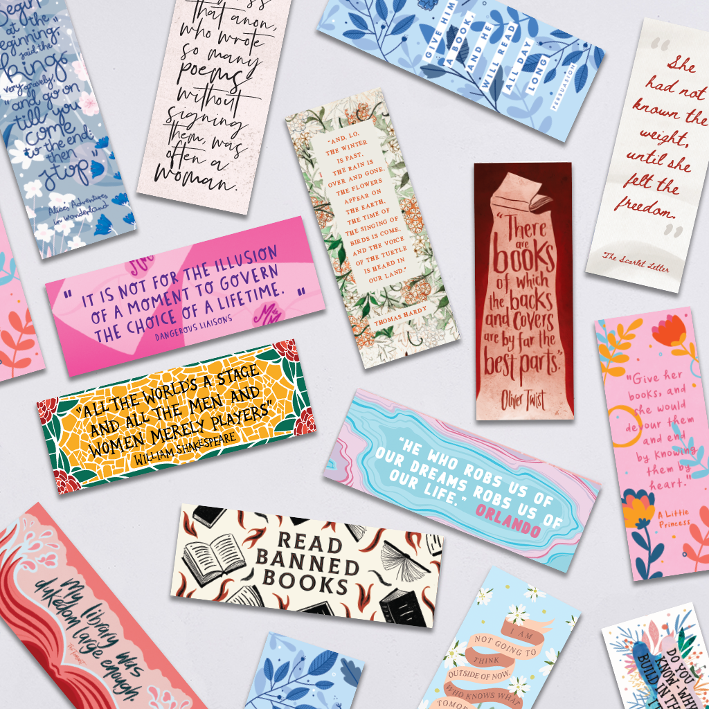 Random Bookmarks Pack of 50