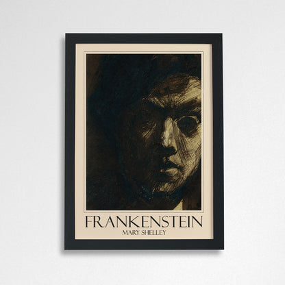 Pack of 2 - Classic Literature Art Poster Print - Frankenstein