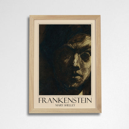 Pack of 2 - Classic Literature Art Poster Print - Frankenstein