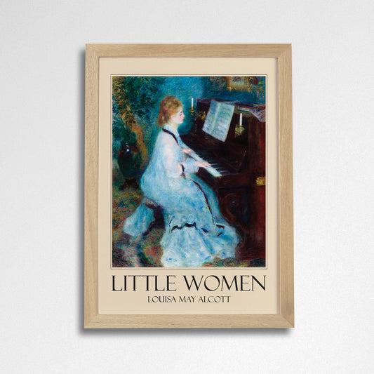 Pack of 2 - Classic Literature Art Poster Print - Little Women