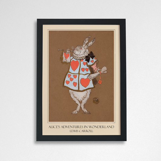 Pack of 2 - Classic Literature Art Poster Print - Alice's Adventures in Wonderland