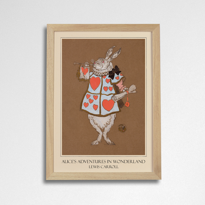 Pack of 2 - Classic Literature Art Poster Print - Alice's Adventures in Wonderland