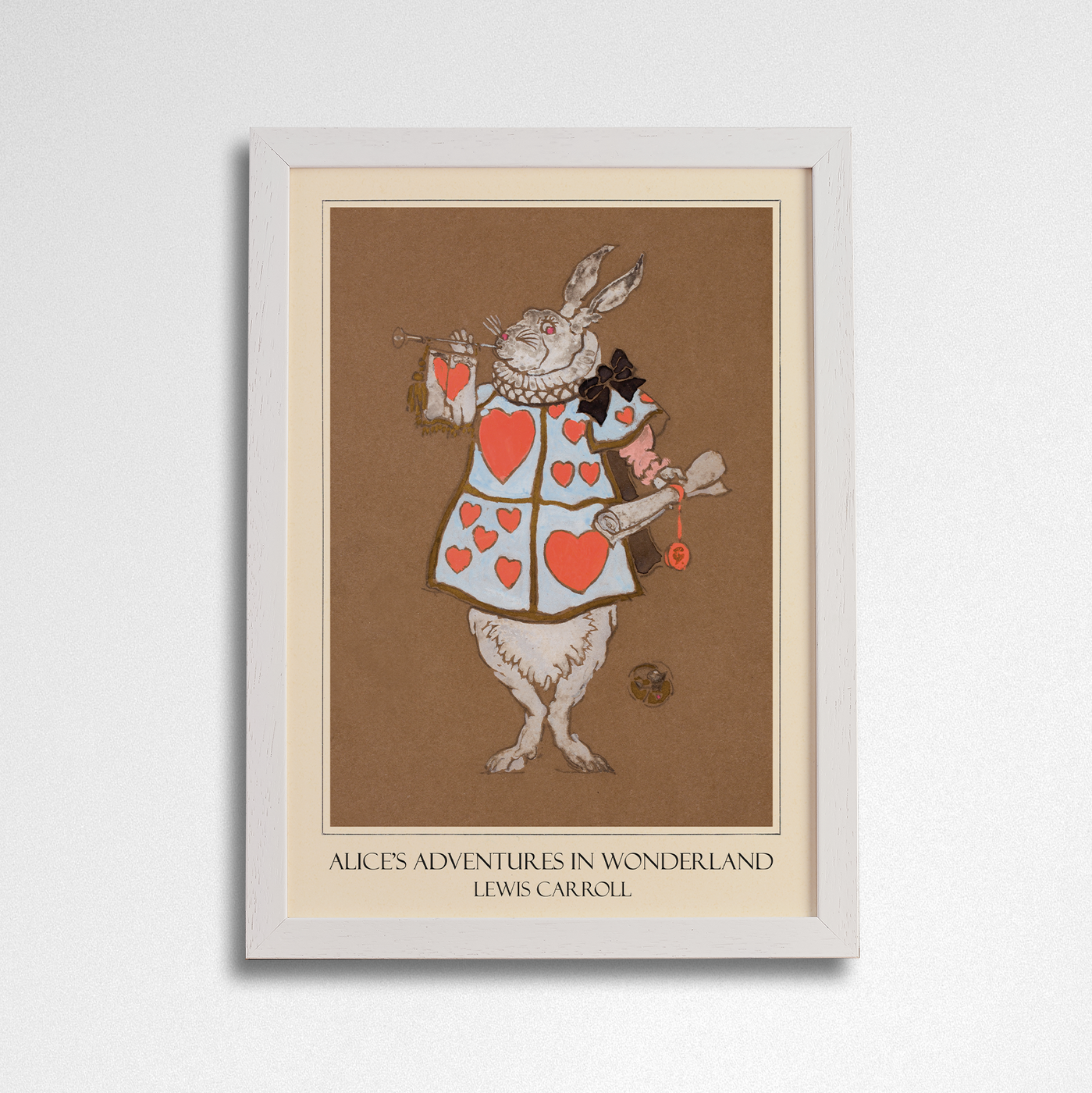 Pack of 2 - Classic Literature Art Poster Print - Alice's Adventures in Wonderland