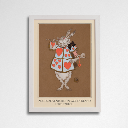 Pack of 2 - Classic Literature Art Poster Print - Alice's Adventures in Wonderland