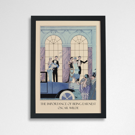 Pack of 2 - Classic Literature Art Poster Print - Importance of being Earnest