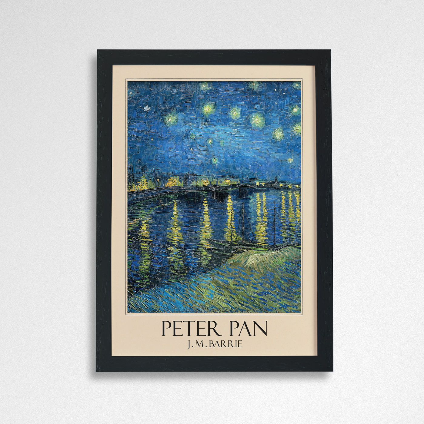 Pack of 2 - Classic Literature Art Poster Print - Peter Pan