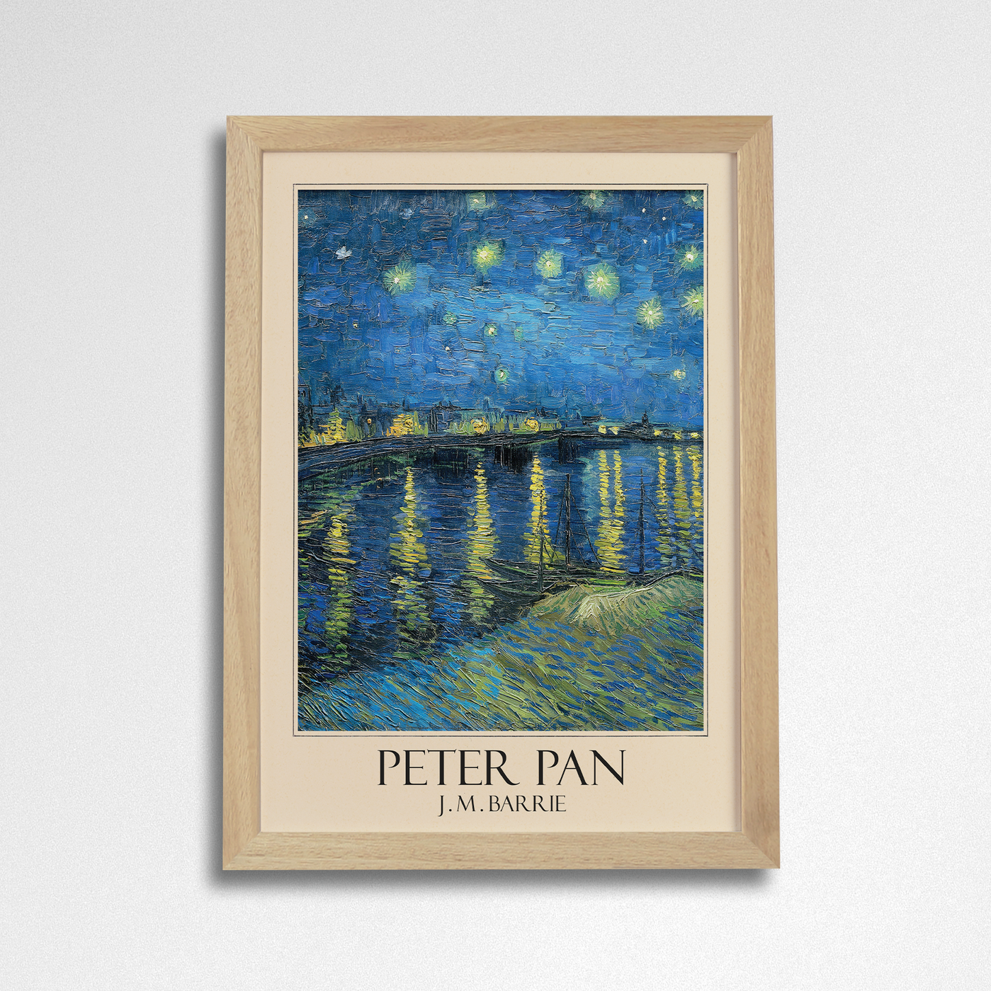 Pack of 2 - Classic Literature Art Poster Print - Peter Pan