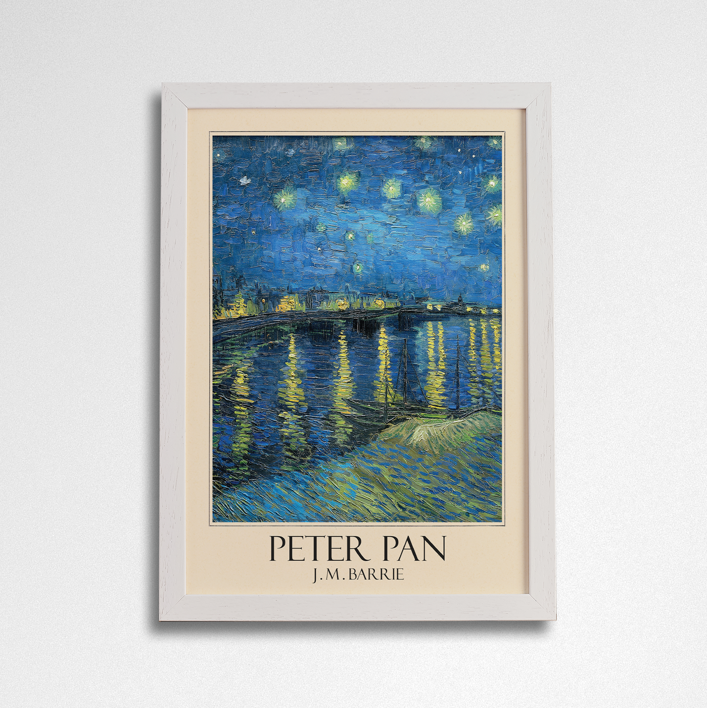 Pack of 2 - Classic Literature Art Poster Print - Peter Pan