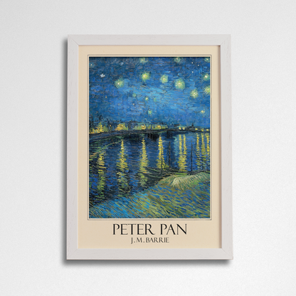 Pack of 2 - Classic Literature Art Poster Print - Peter Pan