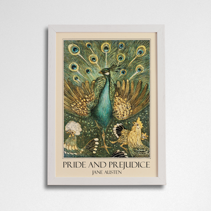 Pack of 2 - Classic Literature Art Poster Print - Pride and Prejudice