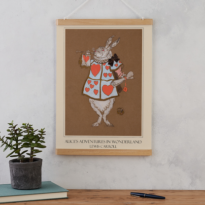 Pack of 2 - Classic Literature Art Poster Print - Alice's Adventures in Wonderland